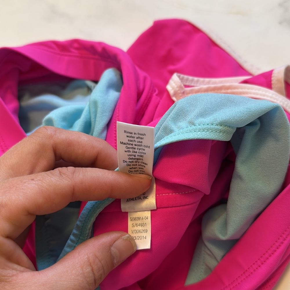 Athleta Pink Swim Bikini Bottoms - Picture 7 of 8